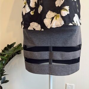 Divided Stretchable High Waist pencil skirt